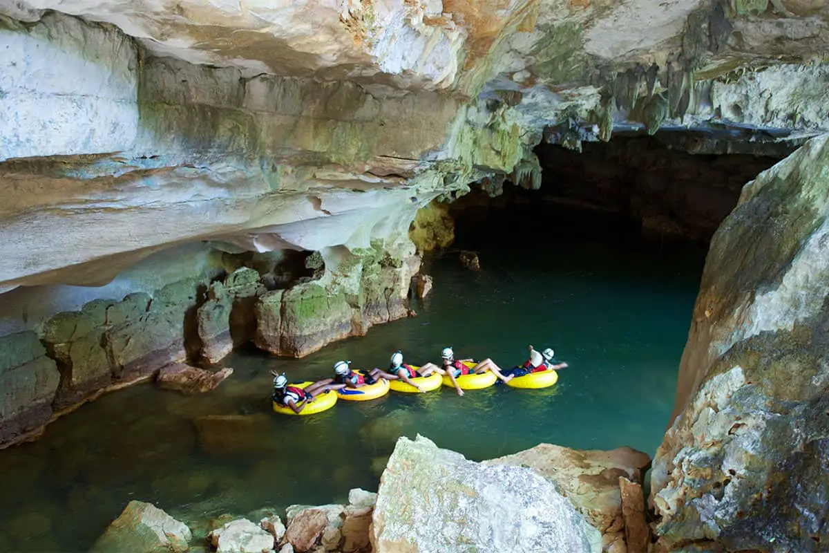 Cave Tubing in Belize