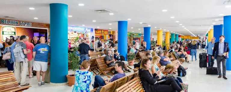 Philip S W Goldson International Airport Seating Area