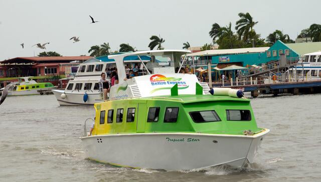Belize City to San Pedro Water Taxi