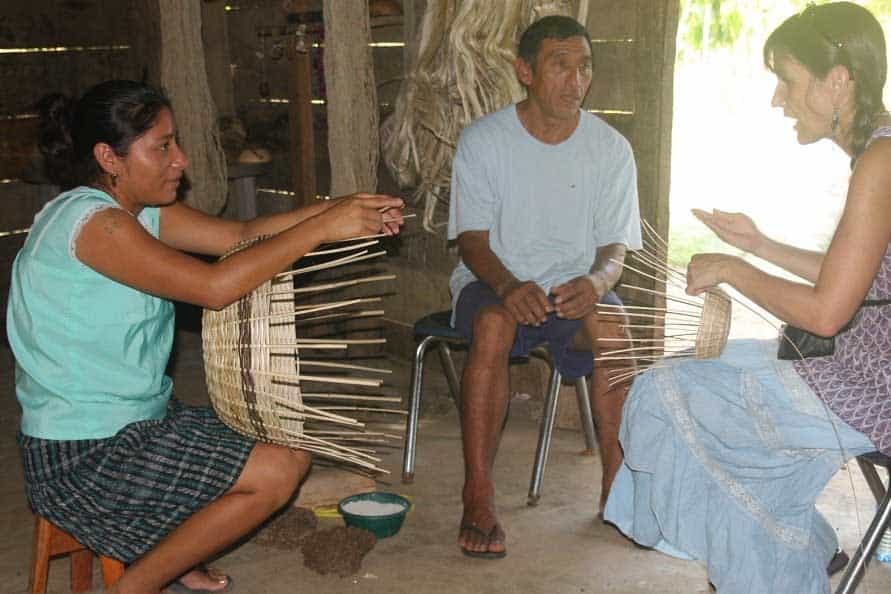 Mayan Basket Weaving