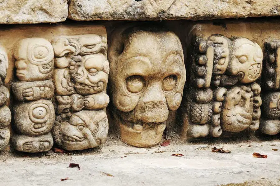 Mayan glyphs