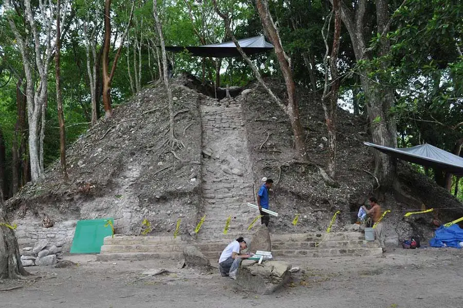 Xunantunich Mayan Burial Temple