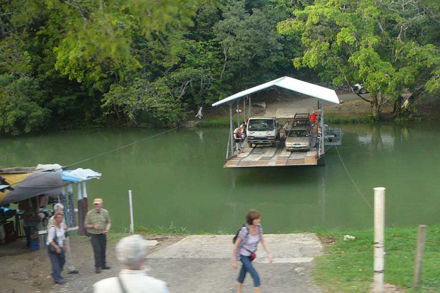 Xunantunich Mayan Ruins River Ferry