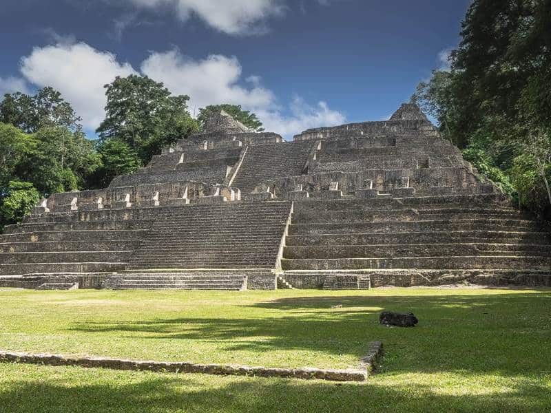 Structure 19 - Caana Pyramid Temple - Caracol